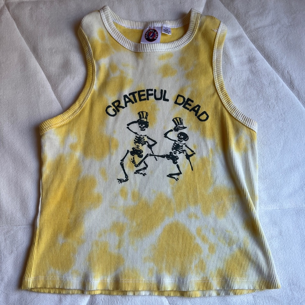 Grateful Dead yellow tank